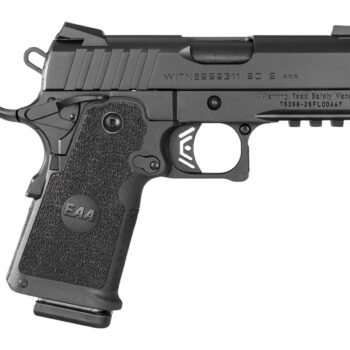 Girsan 395064 Witness2311 CMXXX 9mm Luger 4.25" Black Barrel, Lightening Cut/Optic Ready/Serrated Slide, Black Polymer Frame w/Accessory Rail, RMSc Footprint