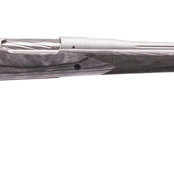 Bergara Rifles BPR40-308 Premier Platinum Stalker Full Size 308 Win 20" 5+1 Titanium Cerakote Fluted Threaded Barrel, Titanium Cerakote Stainless Steel Drilled & Tapped Receiver, Gray Pepper Fixed Mon