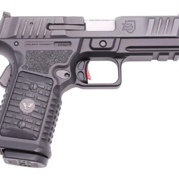 Wilson Combat BW415 Bulwark  9mm Luger 15+1 4" Stainless Match Grade Barrel, Black Nitride Stainless Steel Optic Ready/Serrated Slide, Black Steel Frame w/Picatinny Rai,l Black G10 Grip