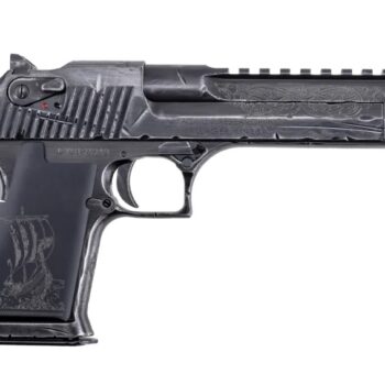 Magnum Research DE50VK1 Desert Eagle Mark XIX Viking 50 AE 7+1 6" Carbon Steel Integral Muzzle Brake/Picatinny Rail Barrel