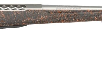 Tikka JRTXRBS324 T3x Roughtech 6mm Creedmoor 3+1 22" Black Fluted Threaded Barrel, Black Steel Drilled & Tapped Receiver, Ember Roughtech Synthetic Stock, Right Hand
