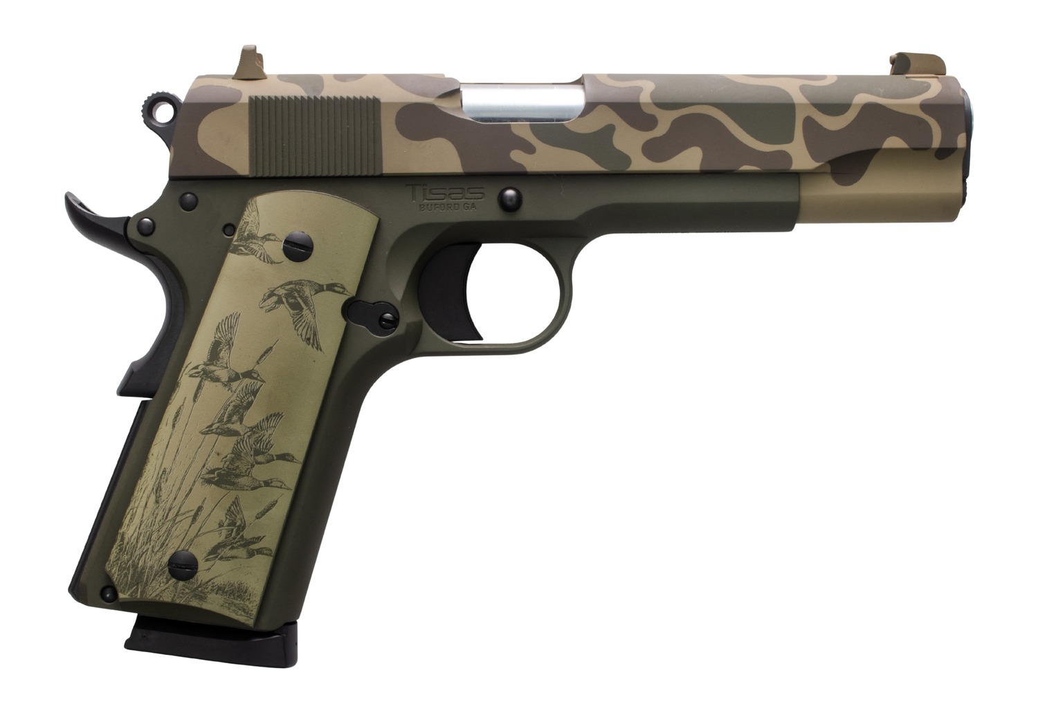 Tisas Arms 10100516AA4 1911 A1 Stakeout Sports South Exclusive 45 ACP 8+1 5" Carbon Steel Barrel & Slide, Carbon Steel Frame w/Beavertail 3 Tisas Arms 10100516AA4 1911 A1 Stakeout Sports South Exclusive 45 ACP 8+1 5" Carbon Steel Barrel & Slide, Carbon Steel Frame w/Beavertail