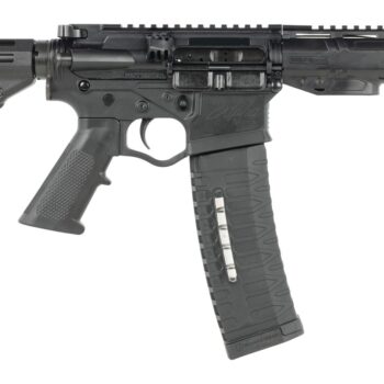 ATI ATIGAX5567ML60TBNS Alpha Maxx 5.56 NATO 60+1 7.50" Black Threaded Barrel, Black Receiver w/Picatinny Rail, Black Polymer Blade, Black A2 Grip