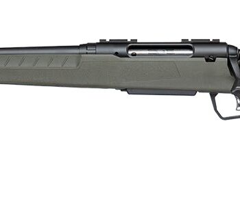 Savage Arms 33138 Axis 2 243 Win 4+1 20" Matte Black Carbon Steel Threaded Barrel, Drilled & Tapped Receiver, OD Green Fixed w/Pistol Grip Synthetic Stock, Left Hand