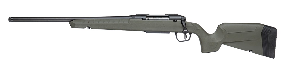 Savage Arms 33146 Axis 2 30-06 Springfield 4+1 20" Matte Black Carbon Steel Threaded Barrel, Drilled & Tapped Receiver, OD Green Fixed w/Pistol Grip Synthetic Stock, Left Hand 3 Savage Arms 33146 Axis 2 30-06 Springfield 4+1 20" Matte Black Carbon Steel Threaded Barrel, Drilled & Tapped Receiver, OD Green Fixed w/Pistol Grip Synthetic Stock, Left Hand