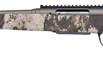 Savage Arms 33258 Axis 2 Pro 6.5 Creedmoor 4+1 20" Gun Metal Bronze Cerakote Spiral Fluted Threaded Barrel & Receiver w/Picatinny Rail, Savage Western Camo Fixed w/Pistol Grip Synthetic Stock, Left Ha