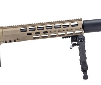 Thompson TAO50FDE TAO50  50 BMG 10+1 29" Black Barrel, Flat Dark Earth Anodized Receiver w/Picatinny Rail, Barrett Accu-Tac Bipod, Black Polymer Magpul PRS Gen3 Stock, Magpul MOE+ Grip