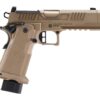 Alpha Foxtrot AA39X1CIG-XDFE19 AF1911 Romulus 9mm Luger 20+1 4.25" Black Bull Ramped Compensated Barrel, Matte DLC Stainless Steel Optic Ready/Serrated Slide & Frame w/Beavertail & Picatinny Rail, Pol 1 200856