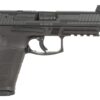 HK 81001233 VP9 A1 Tactical Full Size 9mm Luger 15+1 5.12" Black Threaded Barrel, Black Steel Optic Ready Slide, Black Polymer Frame w/Picatinny Rail, Interchangeable Backstrap Grip 2 202141