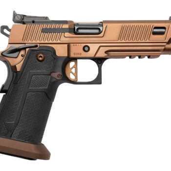 CNC Firearms CNC2K11ROGUE Kimber 2K11 Rogue w/Optic Limited Edition 9mm Luger 20+1 5" Black DLC Barrel, Custom Copper PVD Stainless Steel Lightening Cut/Optic Ready Slide & Frame w/Picatinny Rail, Cus