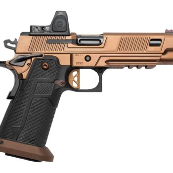 CNC Firearms CNC2K11ROGUERMR Kimber 2K11 Rogue w/Optic Limited Edition 9mm Luger 20+1 5" Custom Copper PVD Stainless Steel Lightening Cut w/Trijicon RMR 3.25 MOA Red Dot Slide, Custom Copper PVD Stain