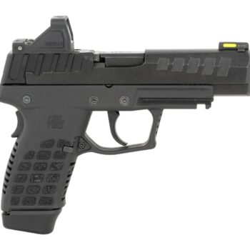 Kel-Tec P15BLKOPTIC P15 w/Optic Compact Frame 9mm Luger 15+1 4" Black Nitride Steel Optic Ready Slide, Black Polymer Frame w/Picatinny Rail, Black Stippled Grip, Ambidextrous, Viridian Optic