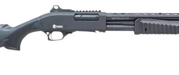Citadel FRMN1220BLK Mariner 12 Gauge Pump 3" 4+1 18.50" Matte Black Heat Shield Barrel & Receiver w/Picatinny Rail, Fixed Black Synthetic Stock