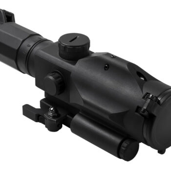 NcStar VSRTP3940GV3 SRT  Gen 3 Black Hardcoat Anodized 3-9x40mm Illuminated P4 Sniper Reticle Green Laser