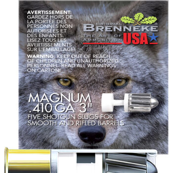 Brenneke SL4103M Magnum  410Gauge 3" 1/4oz Slug Shot 5 Per Box/90 Case