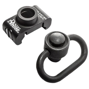 Daniel Defense 0302130029 Rail Mount Attachment  Black 1.25" Quick Detach Aluminum Picatinny Rail