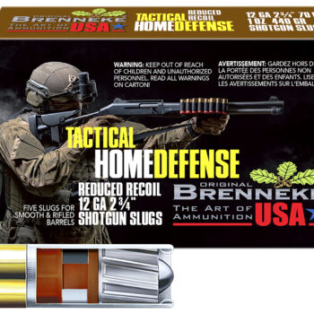 Brenneke SL122THD THD Home Defense 12Gauge 2.75" 1oz Slug Shot 5 Per Box/50 Case