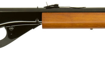 Daisy 991938803 Red Ryder Youth Spring Piston 177 650rd Reservoir Smooth Bore Steel Barrel, Black Receiver, Blade & Ramped Front/Fixed Open Rear Sights, Hardwood Stock, Crossbolt Trigger Block Safety