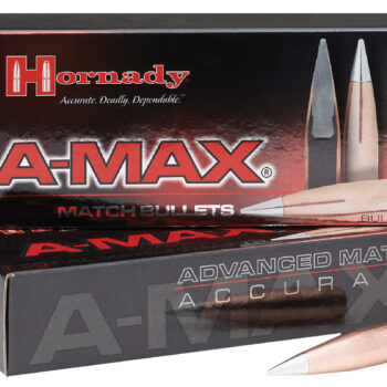 Hornady 5165 A-MAX  50 Cal 750 gr A Max 20 Per Box/ 12 Case