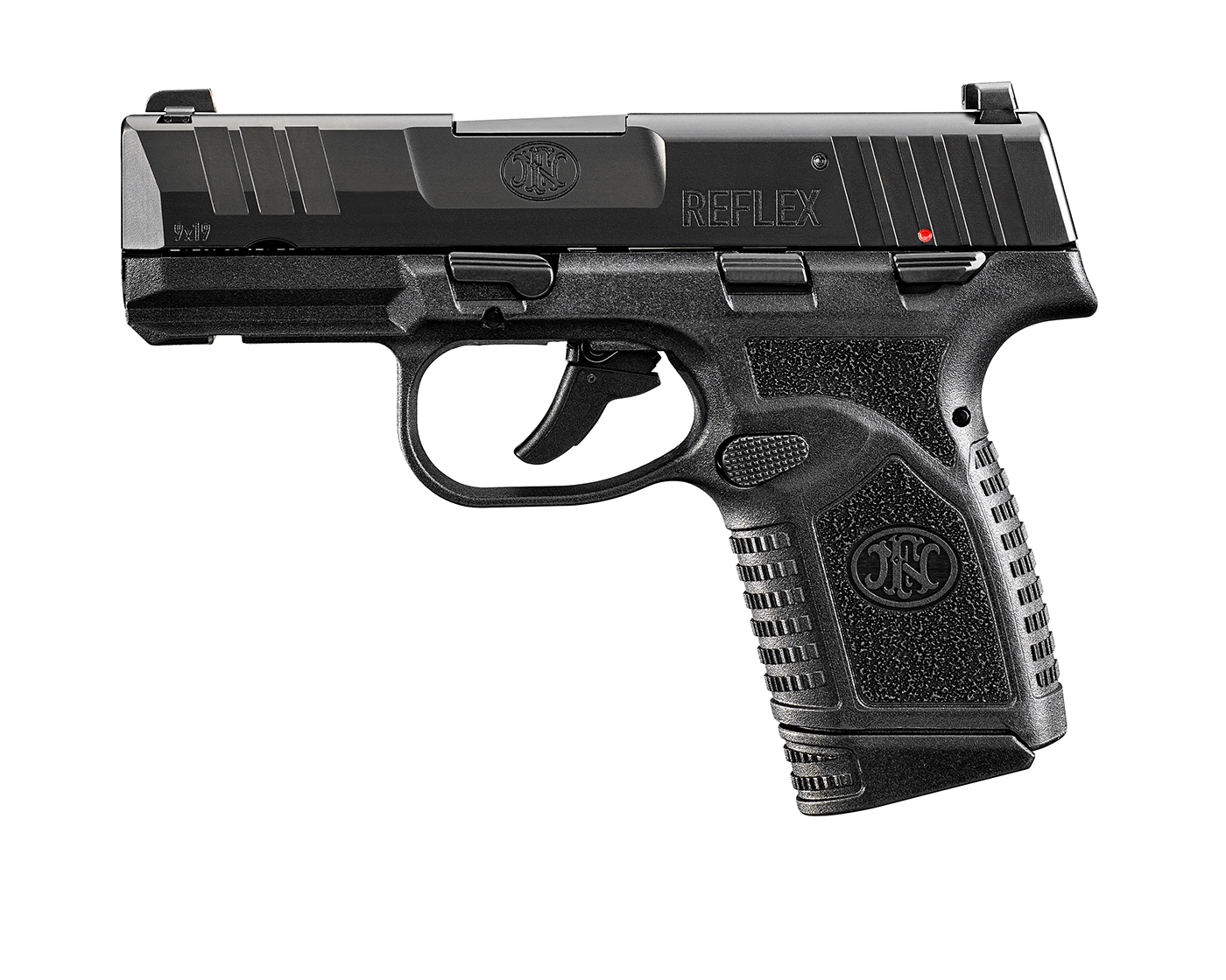 FN REFLEX 9MM BLK 3.3" 10+1 SFTY 3 FN REFLEX 9MM BLK 3.3" 10+1 SFTY
