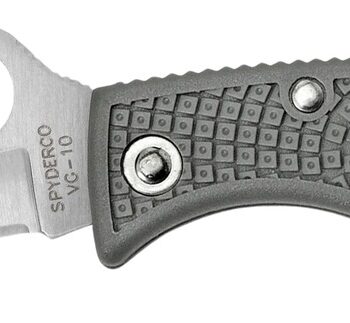 Spyderco LFGP3 Ladybug 3  1.94" Folding Clip Point Plain VG-10 SS Blade Foliage Green FRN Handle