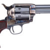 Taylors & Company 556201DE Short Stroke Smoke Wagon 45 Colt (LC) 6rd 4.75" Blued Cylinder & Barrel Color Case Hardened Steel Frame Checkered Walnut Navy Size Grip (Taylor Tuned) 1 9807