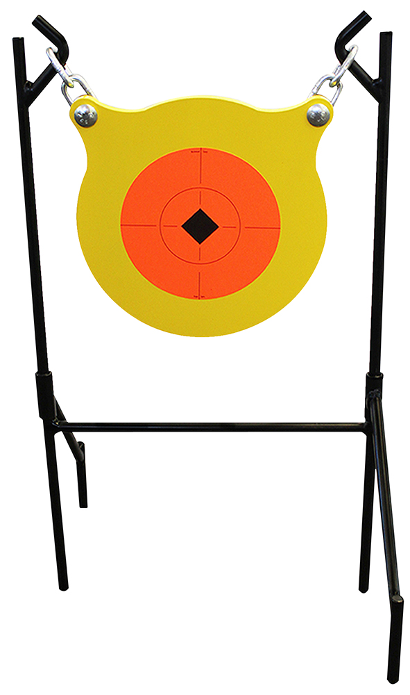 Birchwood Casey 47330 World of Targets Boomslang Pistol/Rifle Orange/Yellow AR500 Steel Gong Standing Includes Gong/Metal Stand 3 Birchwood Casey 47330 World of Targets Boomslang Pistol/Rifle Orange/Yellow AR500 Steel Gong Standing Includes Gong/Metal Stand