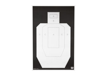 ACTION TGT IPSC PBKB PAPER 100PK
