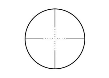 Alternative view of BSA TACT WPN 1-4X24 MIL DOT BLK