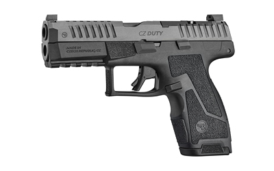CZ DUTY 4.0F 9MM 19RD 4" OR BLK 3 CZ DUTY 4.0F 9MM 19RD 4" OR BLK