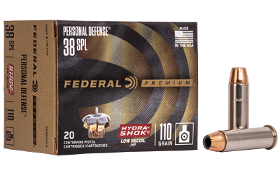 FED PD HYDRA-SHK 38SPL 110GR 20/200 3 FED PD HYDRA-SHK 38SPL 110GR 20/200