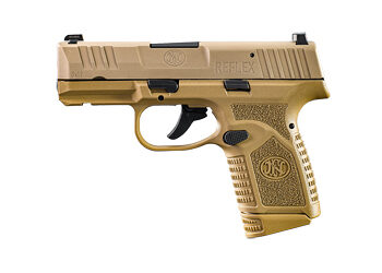 FN REFLEX NMS 9MM 3.3" 15RD FDE
