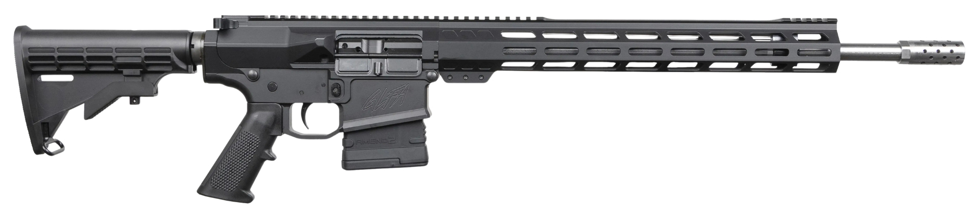 GLFA AR-10 308WIN 18 SS BLK RECEIVER 10RD 2 GLFA AR-10 308WIN 18 SS BLK RECEIVER 10RD