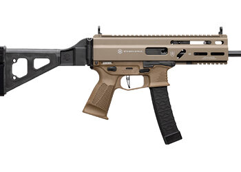 Alternative view of GPWR STRIBOG SP9A3 9MM 8" 30R FDE BR