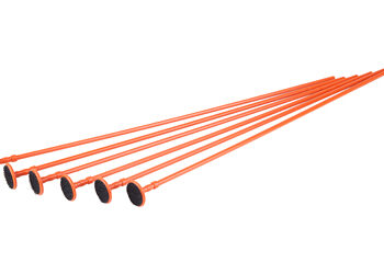 GSS RIFLE ROD .22 CAL 6PK ORANGE