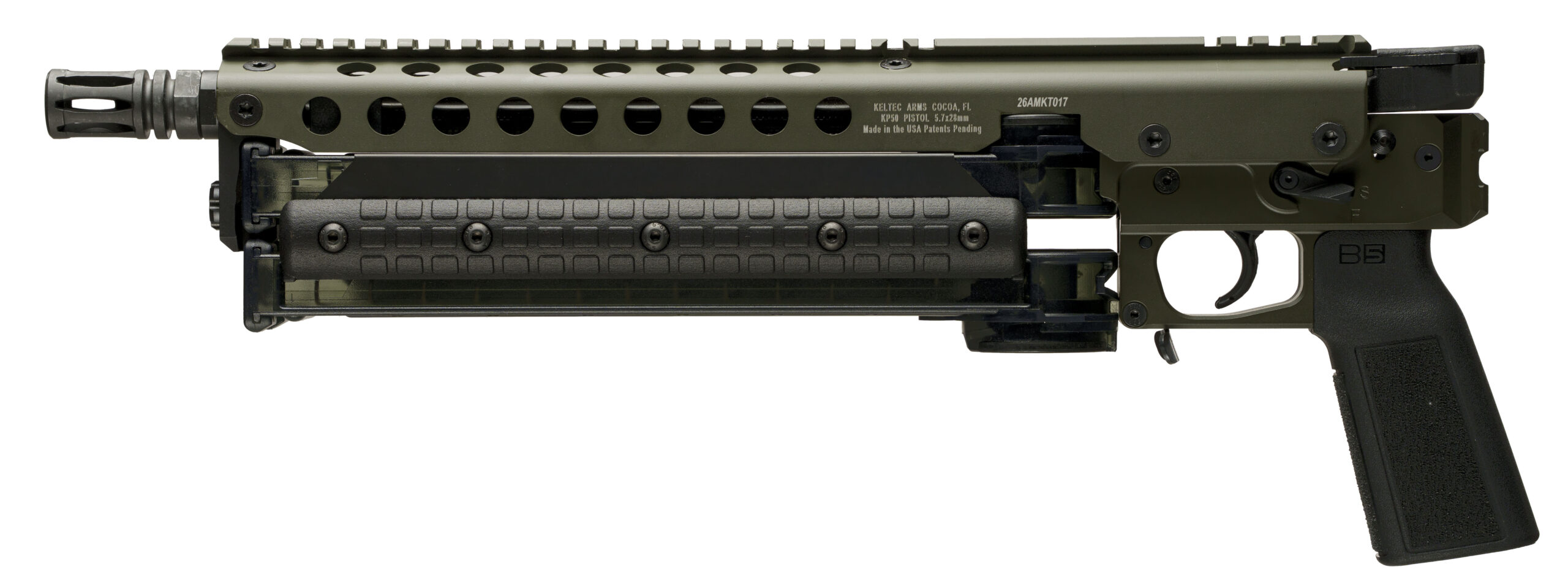 KEL KP50 5.7X28MM GREEN 9.6 50RD 3 KEL KP50 5.7X28MM GREEN 9.6 50RD