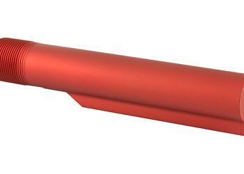 Alternative view of LBE AR MILSPEC BUFFER TUBE RED