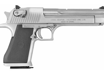 Alternative view of DE MK19 44MAG 6" 8RD BRUSH CHROME CA