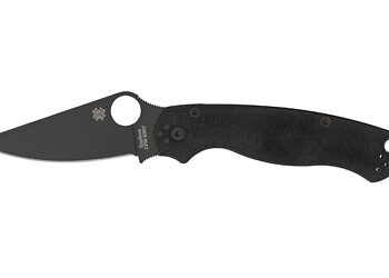 SPYDERCO PARA MILITARY 2 G10 BLK BLD