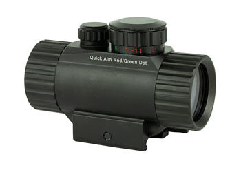 Alternative view of UTG 3.8" ITA RED/GRN CRCL SGHT W/MNT