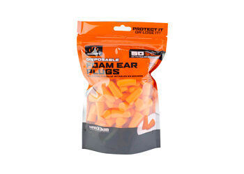 Alternative view of WALKER'S FOAM EAR PLUGS 200PK ORG