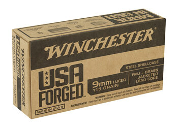 Alternative view of WIN 9MM 115GR FMJ STEEL CASE 50/500