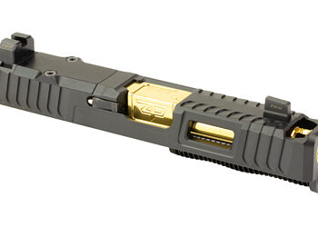 Alternative view of ZAF IBS CMP SLIDE FOR G19 G3 BLK/GLD