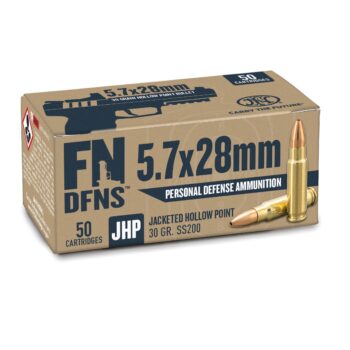 FN AMMO 30GR 5.7 JHP 500RD CASE