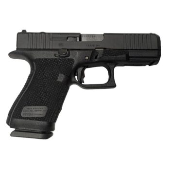 Glock 19 Gen 6 Handgun 9mm Luger 15rd Magazines (3) 4.02"  Ported Barrel Black Cerakote Austria