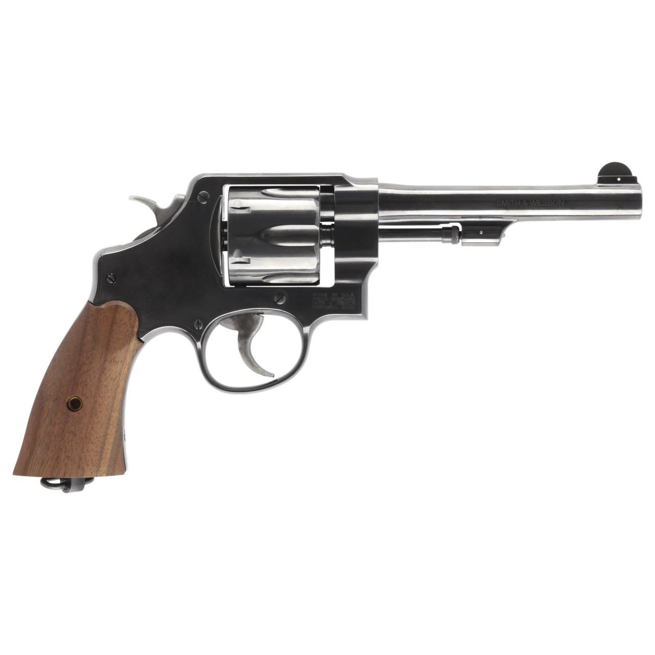 S&W Model 1917 Handgun .45 Auto 6rd Capacity 5.5" Blued Barrel DA/SA No Lock 3 S&W Model 1917 Handgun .45 Auto 6rd Capacity 5.5" Blued Barrel DA/SA No Lock