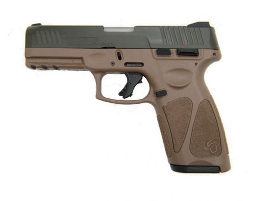 TAURUS G3 9MM OD GRN/BROWN 4" 17+1 3 TAURUS G3 9MM OD GRN/BROWN 4" 17+1