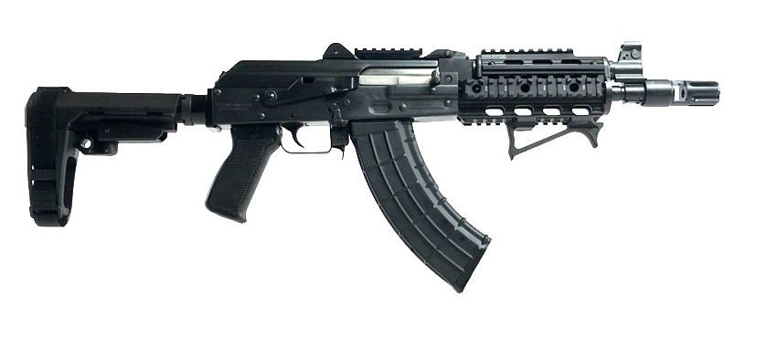 ZASTAVA ARMS USA ZPAP92 PIST 7.62X39 BLK SB3 2 ZASTAVA ARMS USA ZPAP92 PIST 7.62X39 BLK SB3